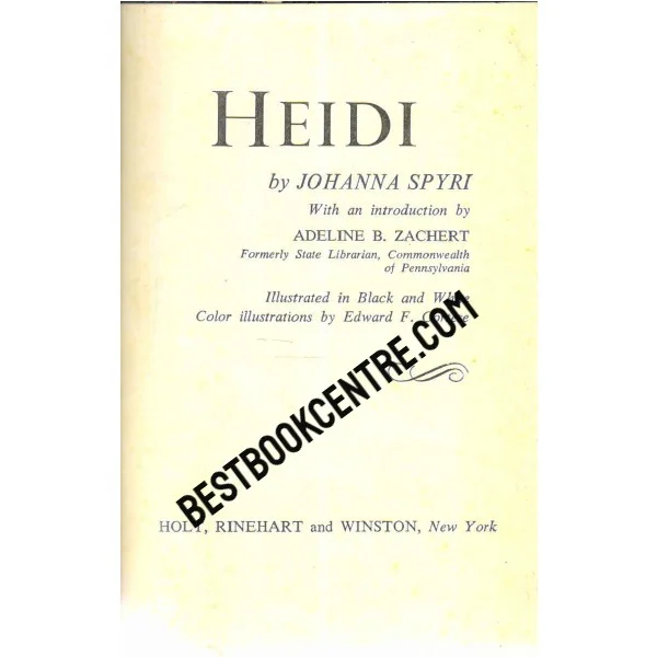 The Childrens Classics Heidi