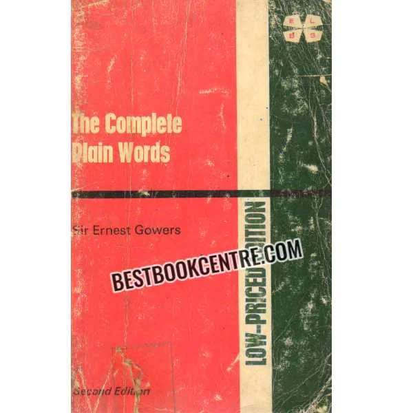 The Complete Plain Words ELBS