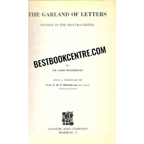 The Garland of Letters