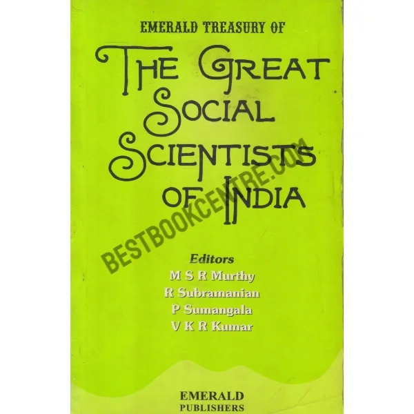 The Great Social Scientists of India