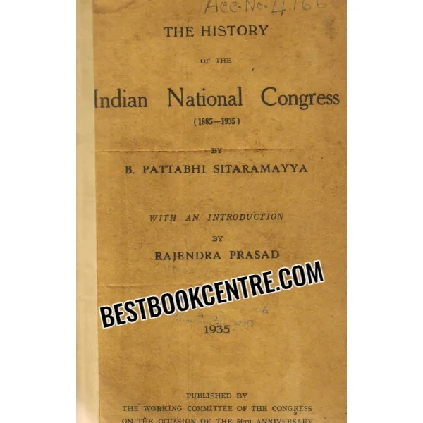 The History of the Indian National Congress