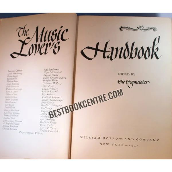 The Music Lovers Handbook