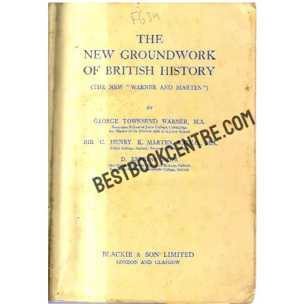 The New Groundwork of British History