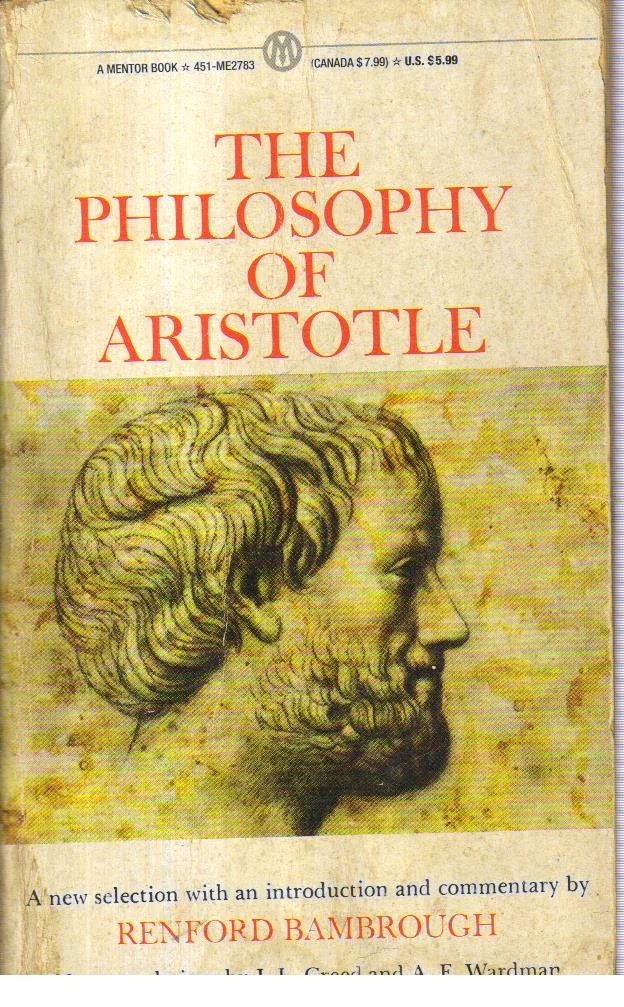 The Philosophy of Aristotle.