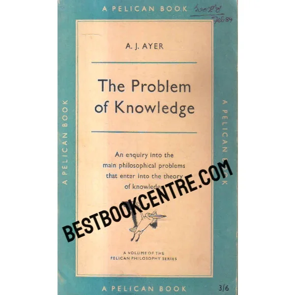 The Problem of Knowledge 1st Edition