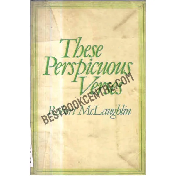 These Perspicuous Verses 1st Edition