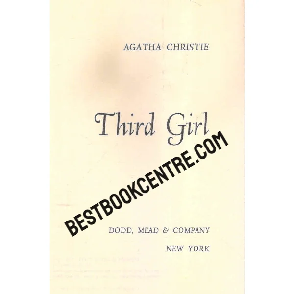 Third Girl 1st Edition