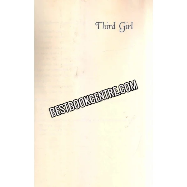 Third Girl 1st Edition