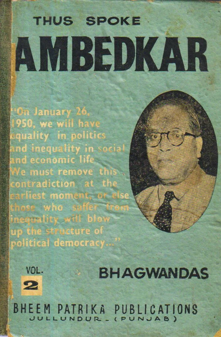 Thus Spoke Ambedkar.