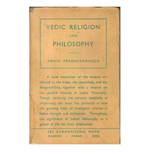 Vedic Religion and Philosophy (PocketBook)
