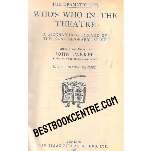 Whos Who in the Theatre
