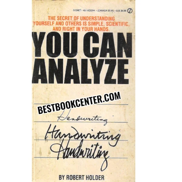 You Can Analyze Handwriting