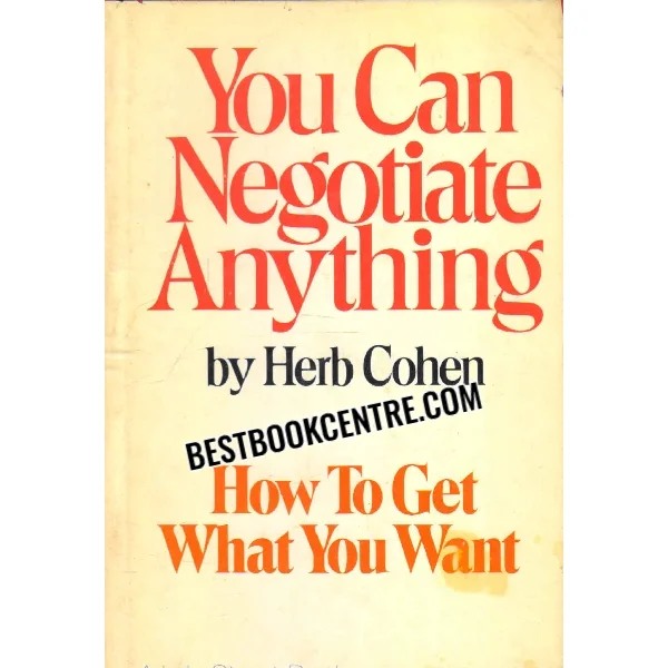 You Can Negotiate Anything 1st Edition